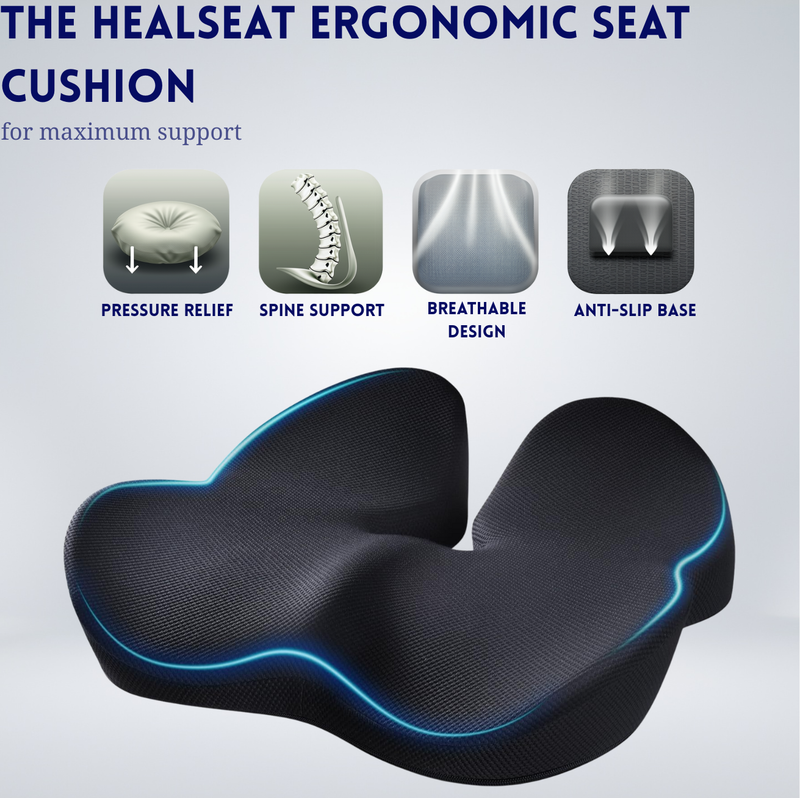 HealSeat™ Ergonomic Seat Cushion