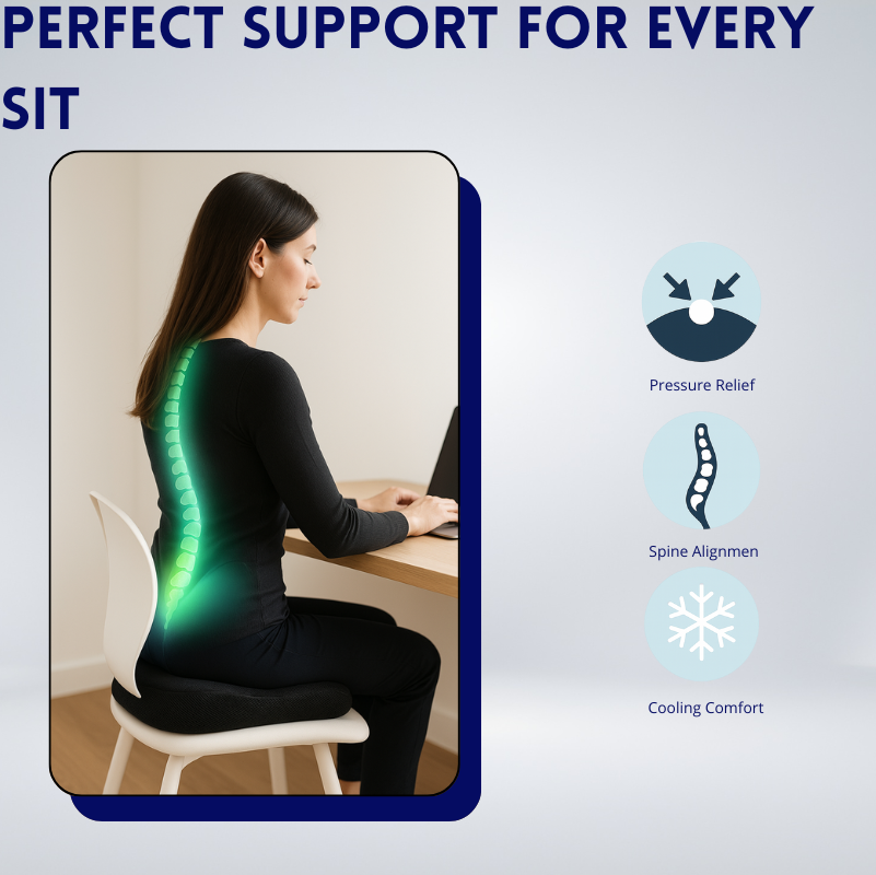 HealSeat™ Ergonomic Seat Cushion